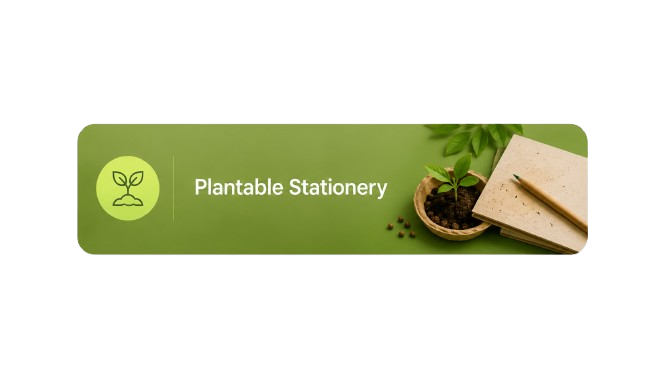 Plantable Stationery